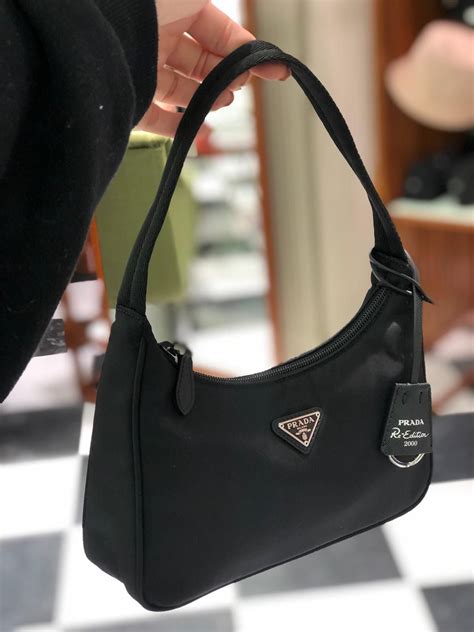 re edition prada nylon mini bag|Prada re edition price.